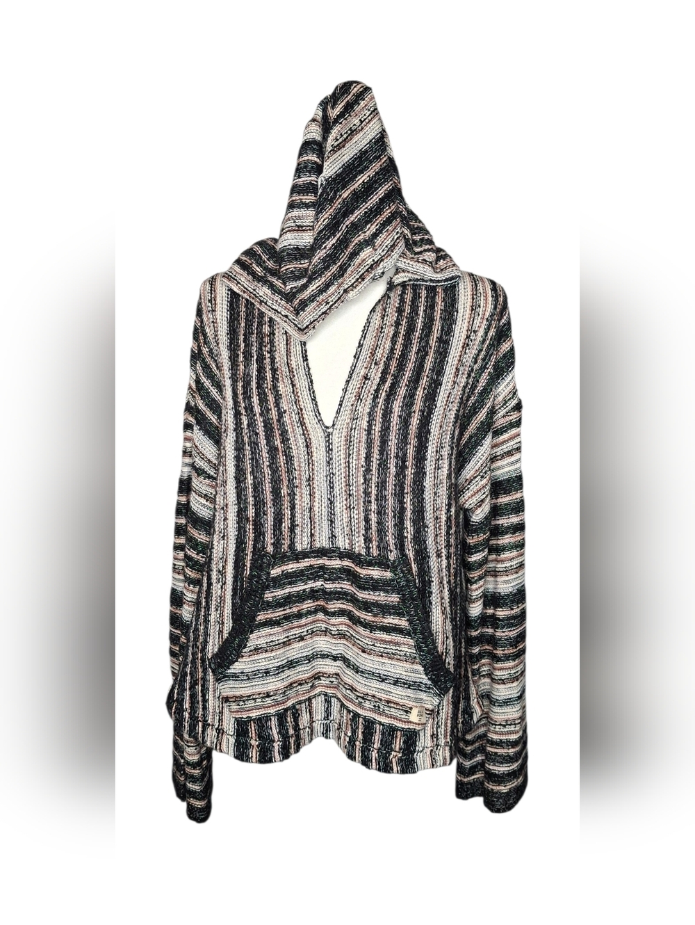 Billabong Pullover Baha Hoodie Kangaroo Pocket Size Medium *READ